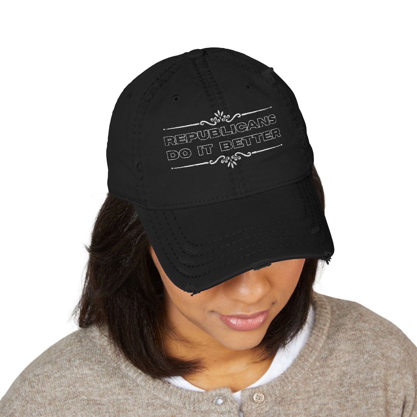 Republicans Do It Better | Distressed Dad Hat