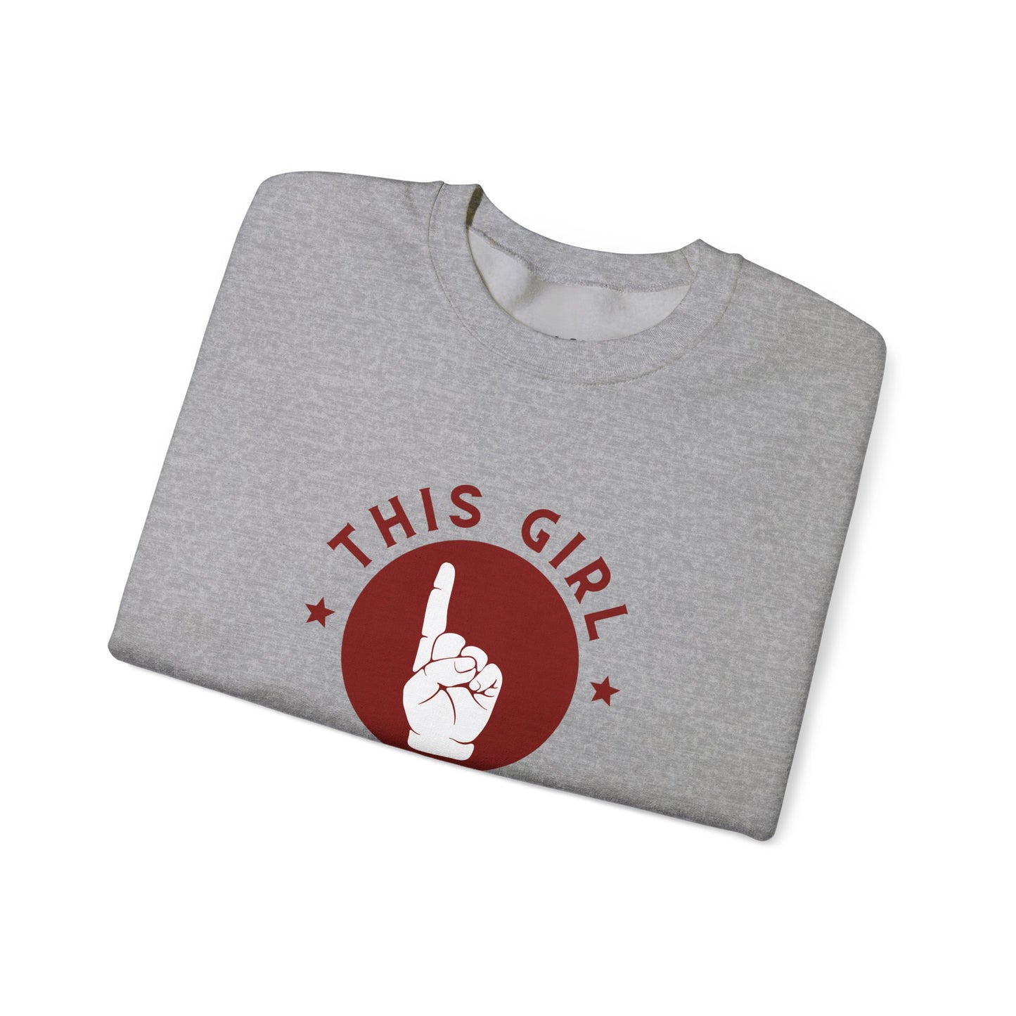 This Girl Votes Red | Graphic Sweatshirt