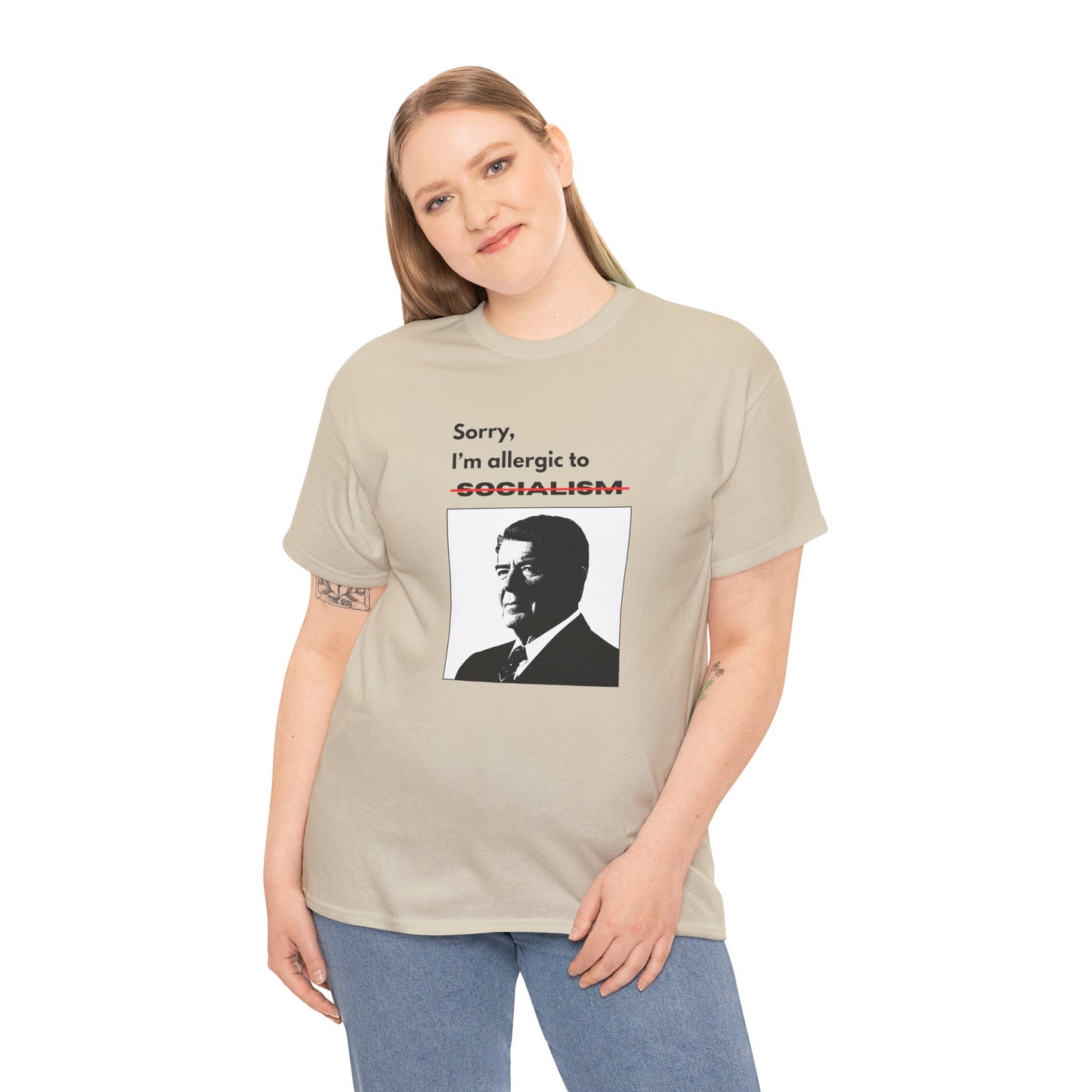 Allergic to Socialism | Graphic Tee