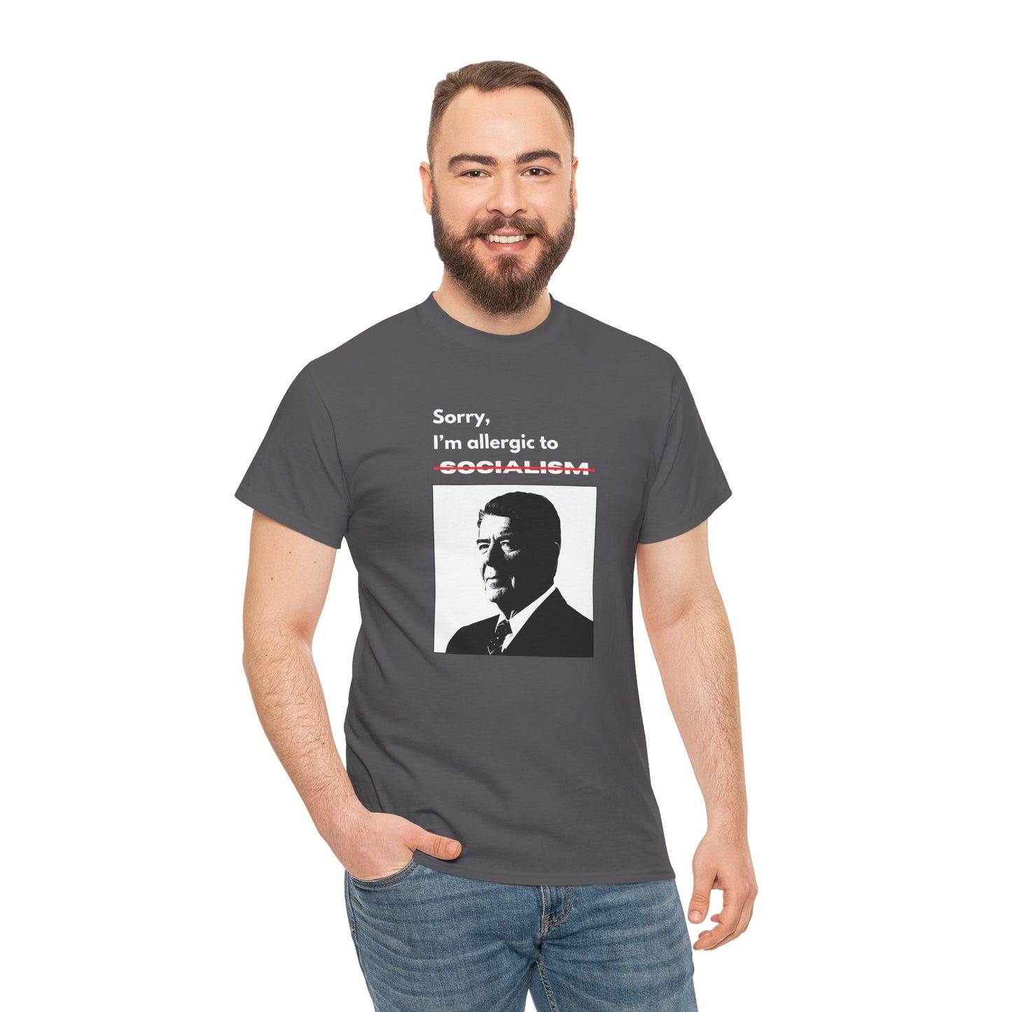 Allergic to Socialism | Graphic Tee