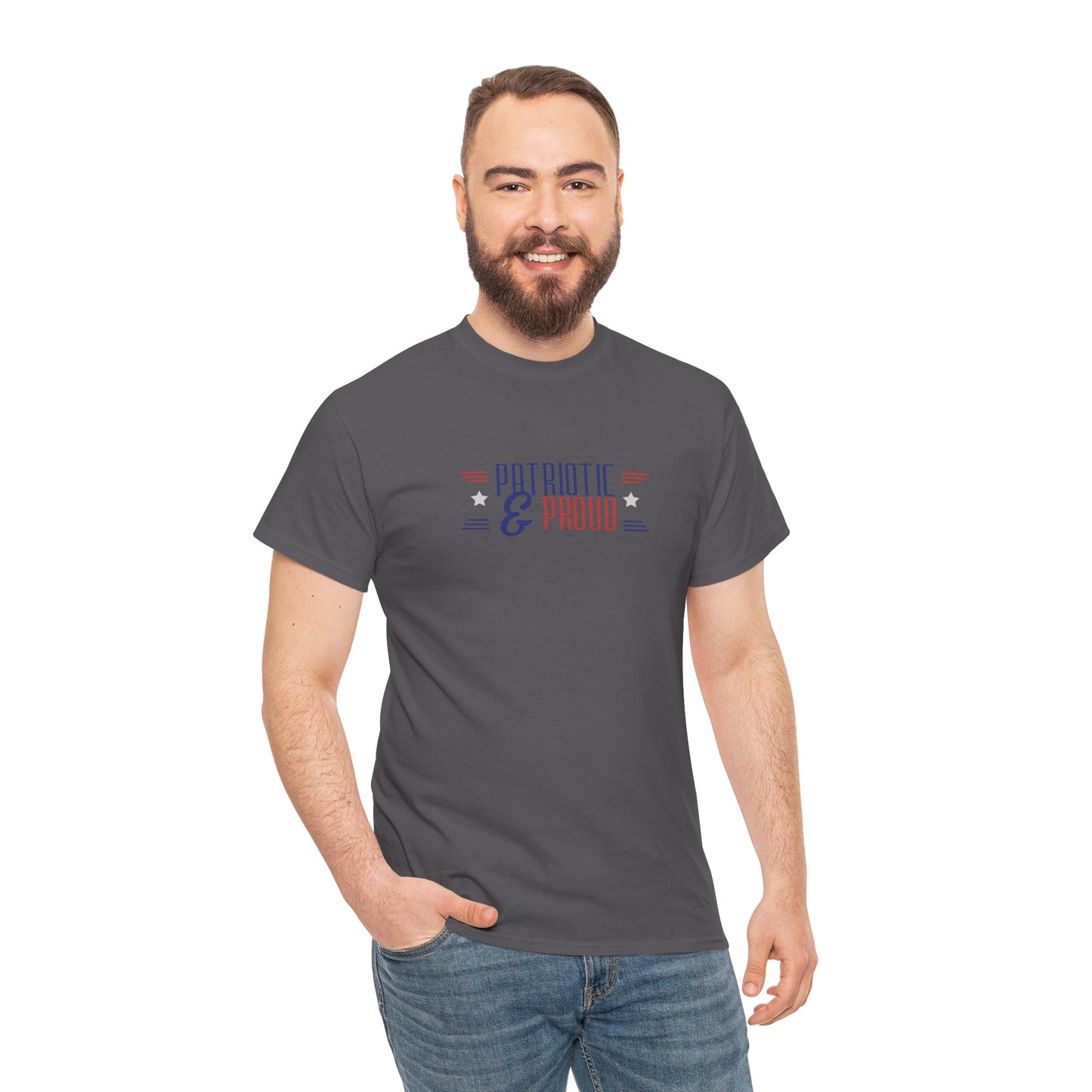 Patriotic and Proud | Graphic Tee