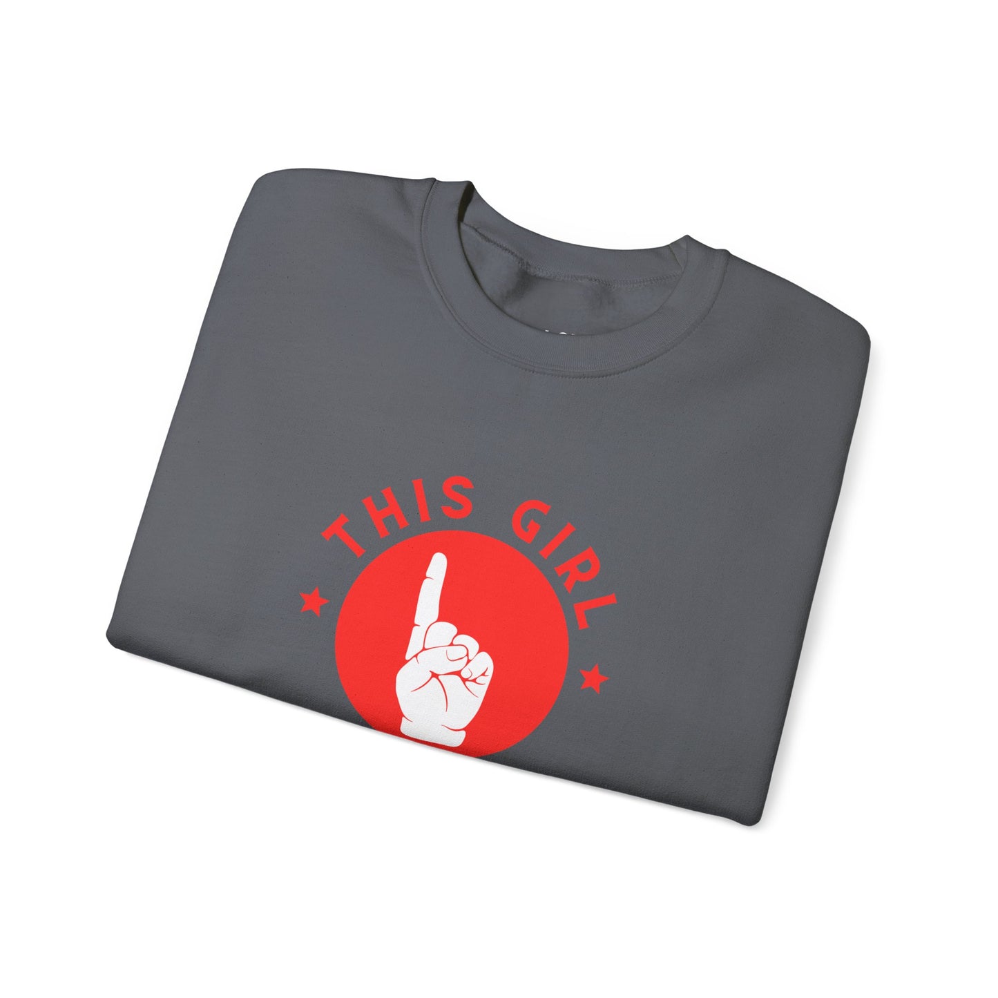 This Girl Votes Red | Graphic Sweatshirt