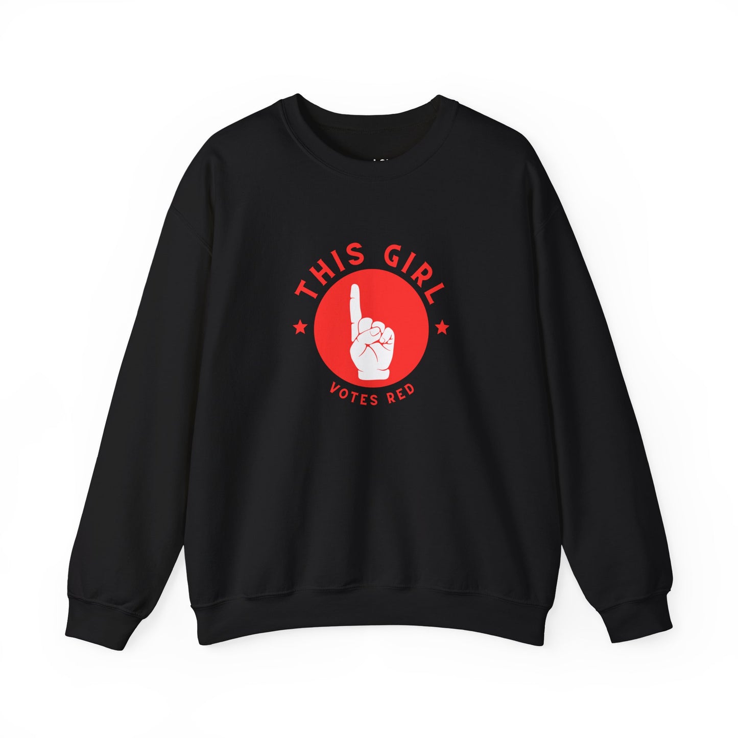 This Girl Votes Red | Graphic Sweatshirt