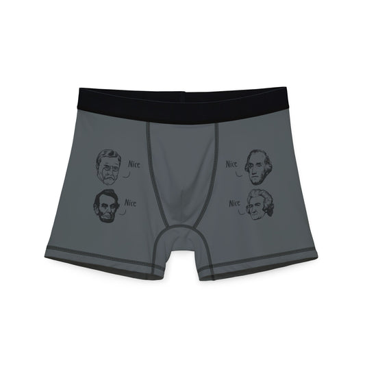 Rushmore Presidents (Monochrome) | Men's Boxers