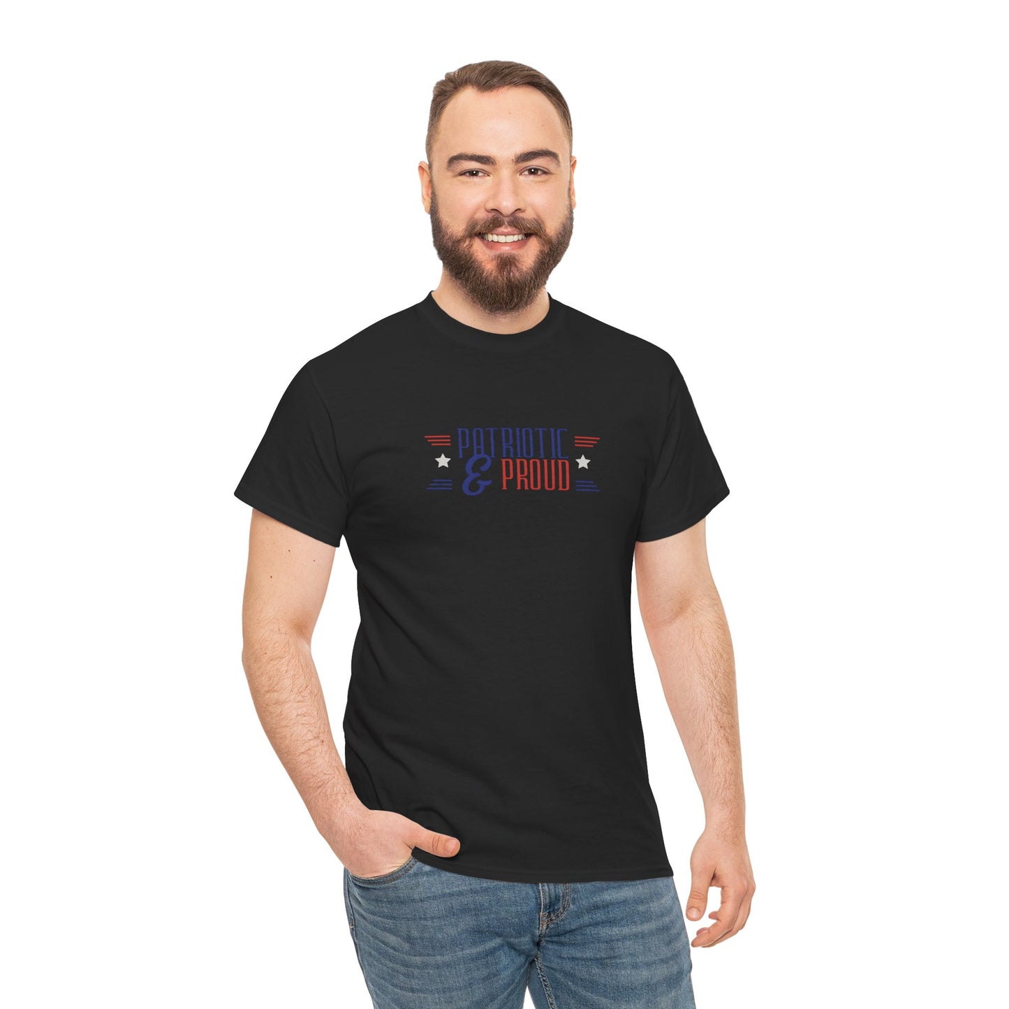 Patriotic and Proud | Graphic Tee