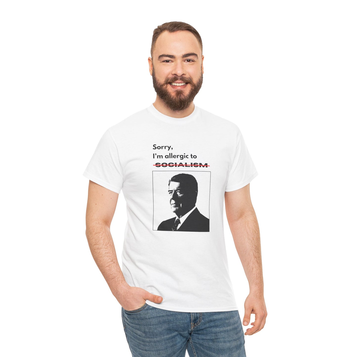 Allergic to Socialism | Graphic Tee