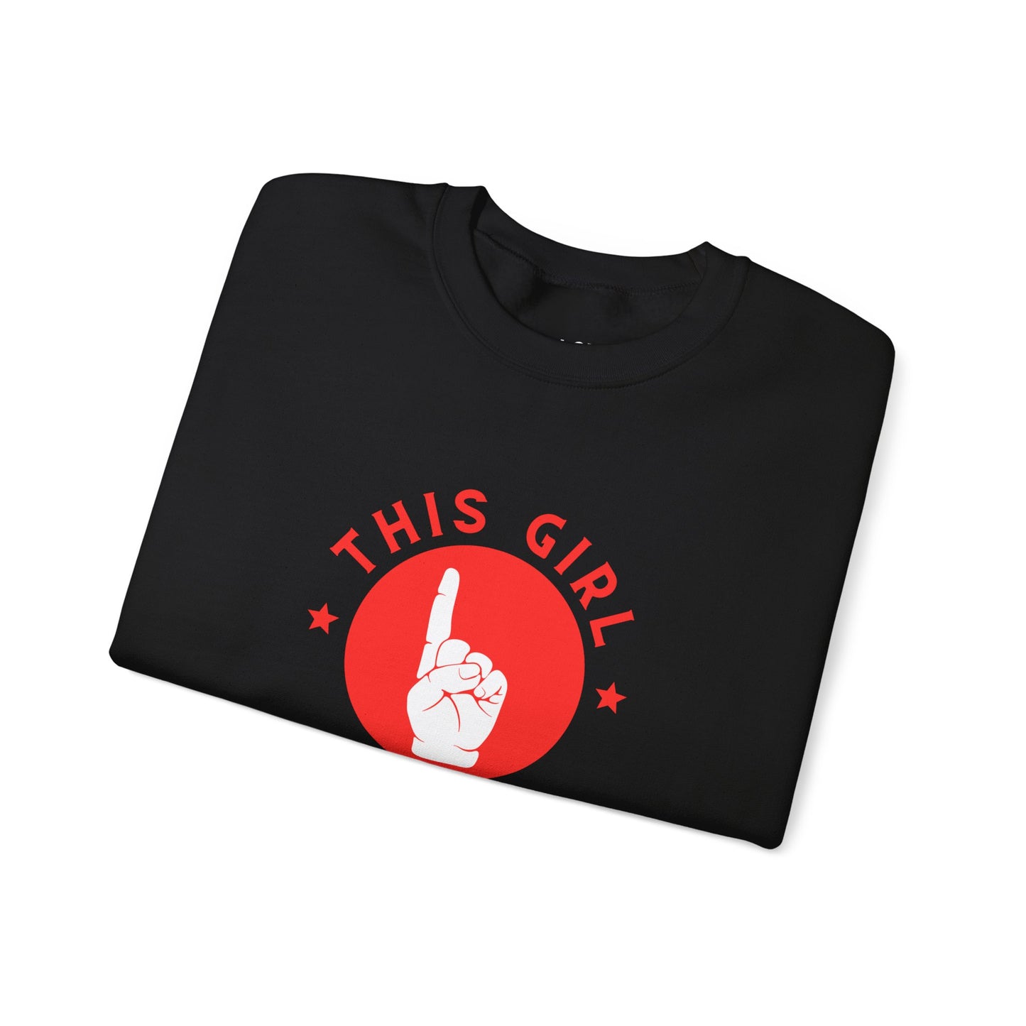 This Girl Votes Red | Graphic Sweatshirt