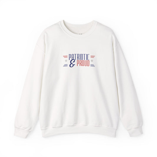 Patriotic and Proud | Graphic Sweatshirt