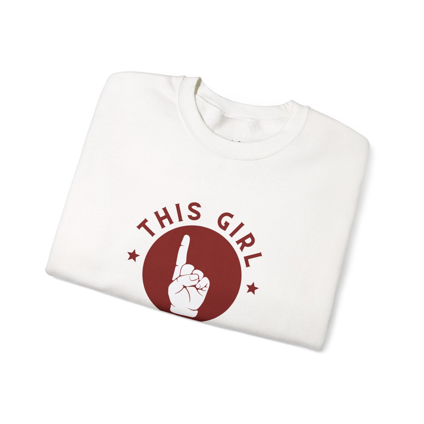 This Girl Votes Red | Graphic Sweatshirt