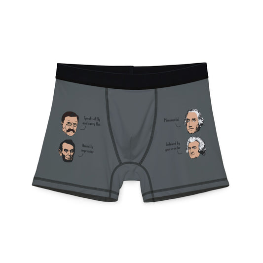 Rushmore Presidents (Colored) | Men's Boxers