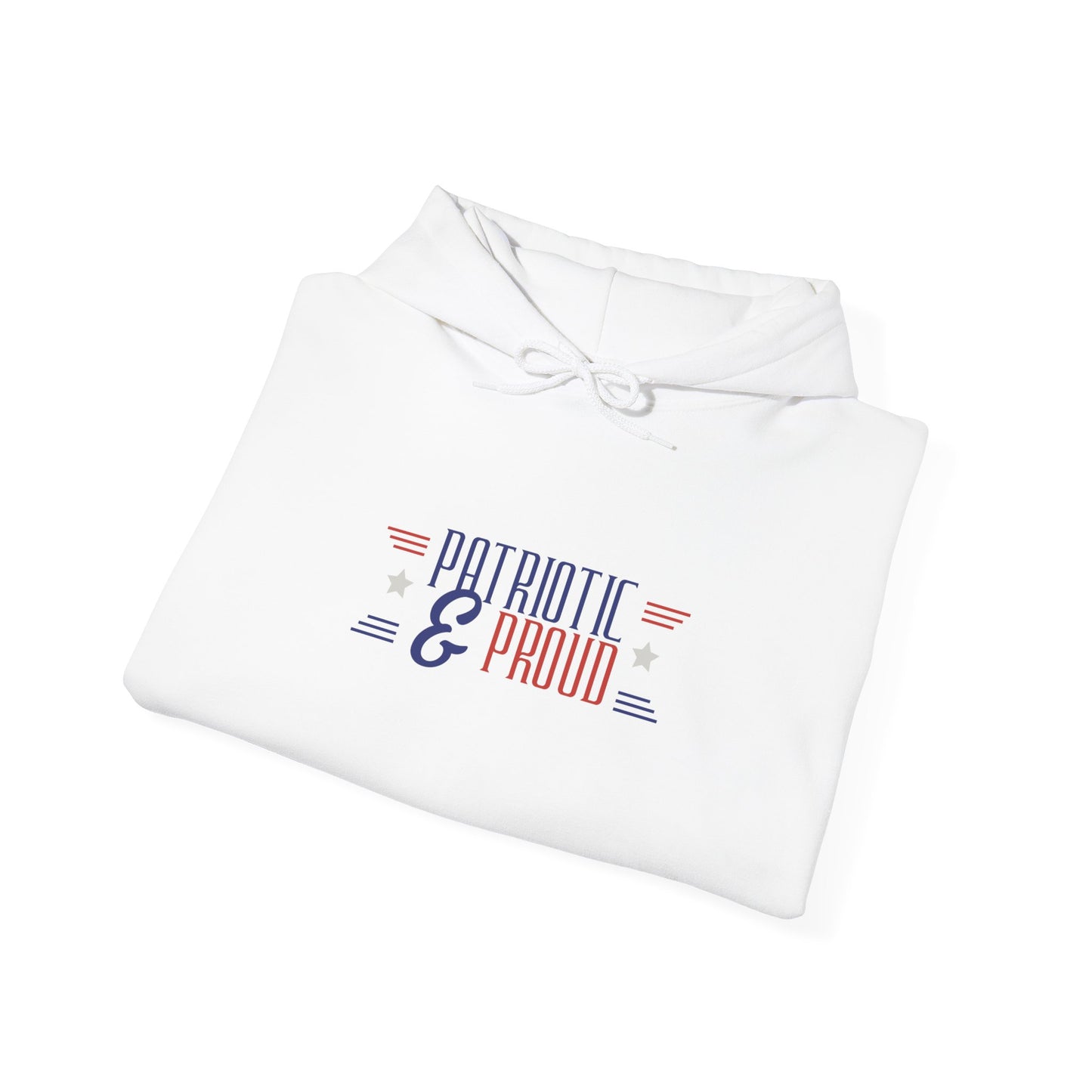 Patriotic and Proud | Graphic Hoodie