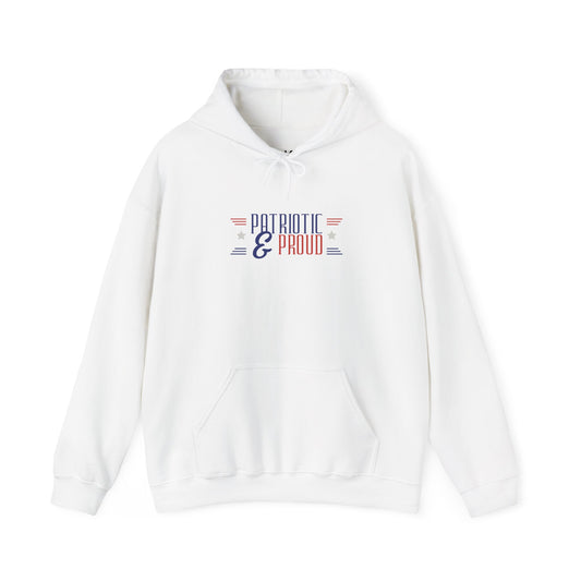 Patriotic and Proud | Graphic Hoodie
