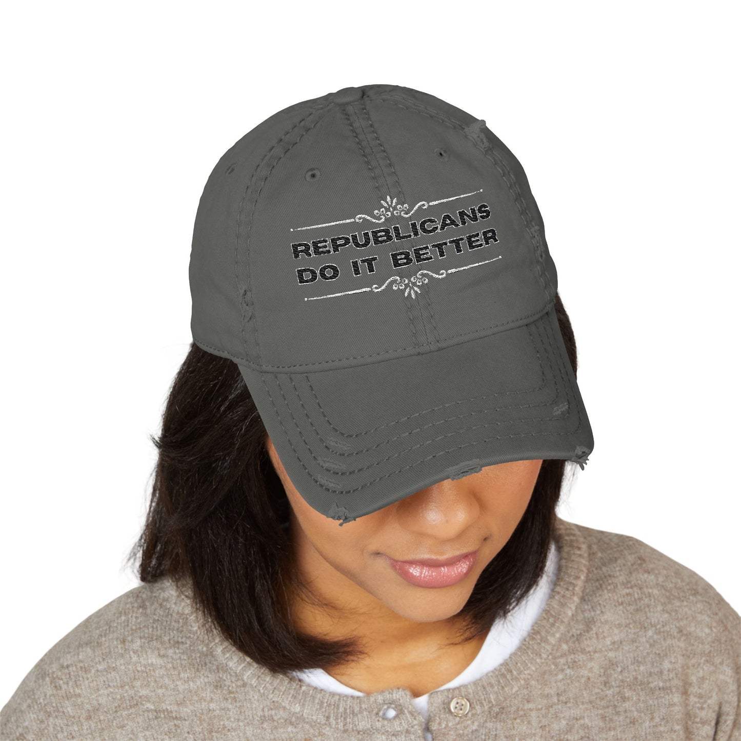 Republicans Do It Better | Distressed Dad Hat