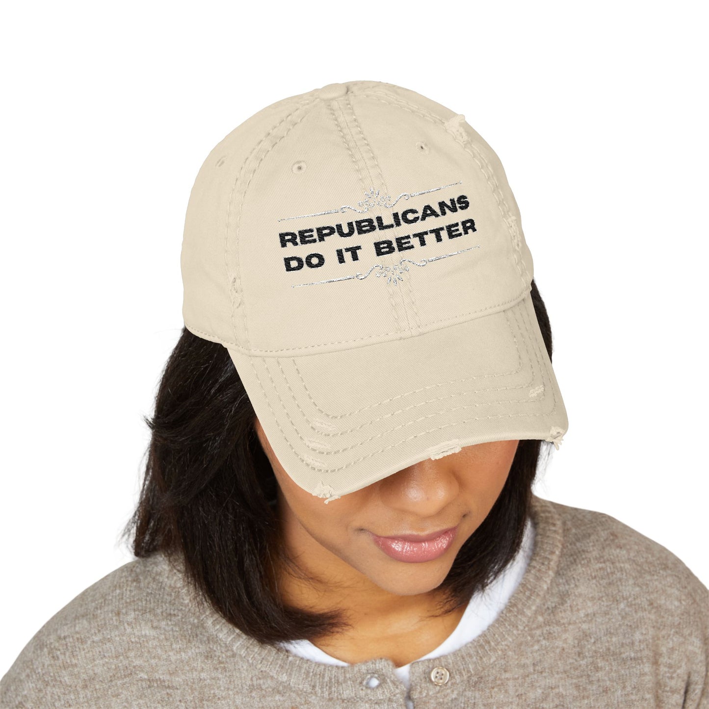 Republicans Do It Better | Distressed Dad Hat