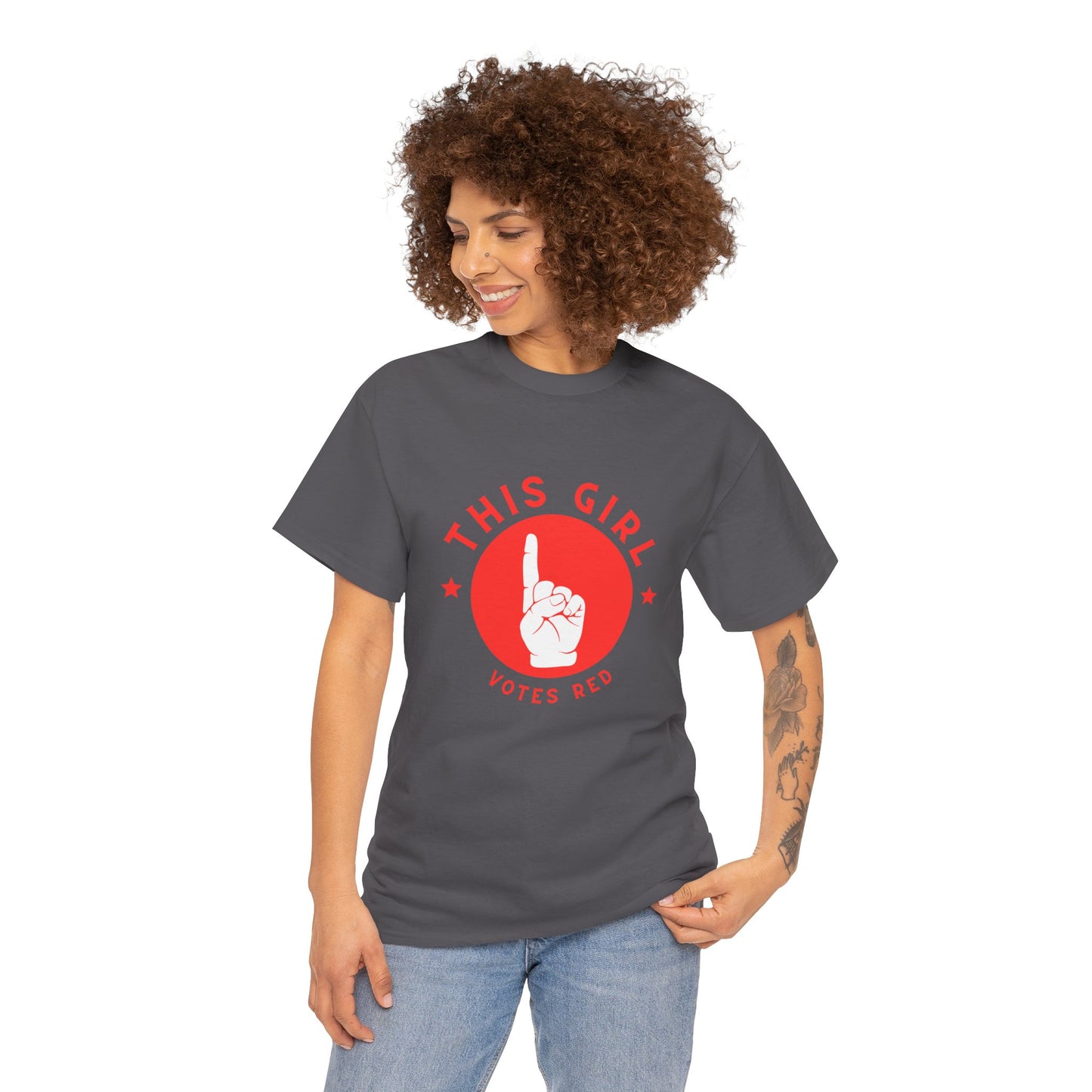 This Girl Votes Red | Graphic Tee