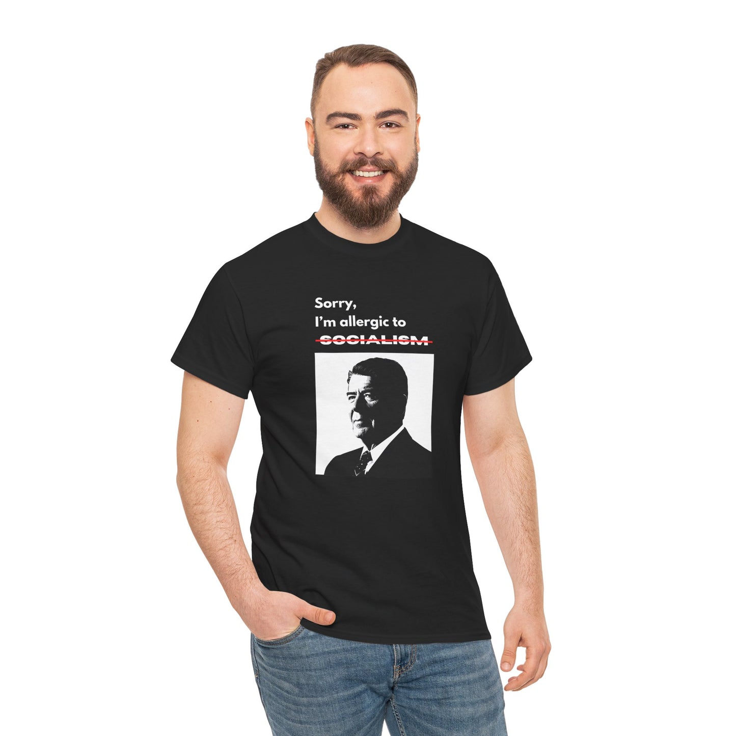Allergic to Socialism | Graphic Tee