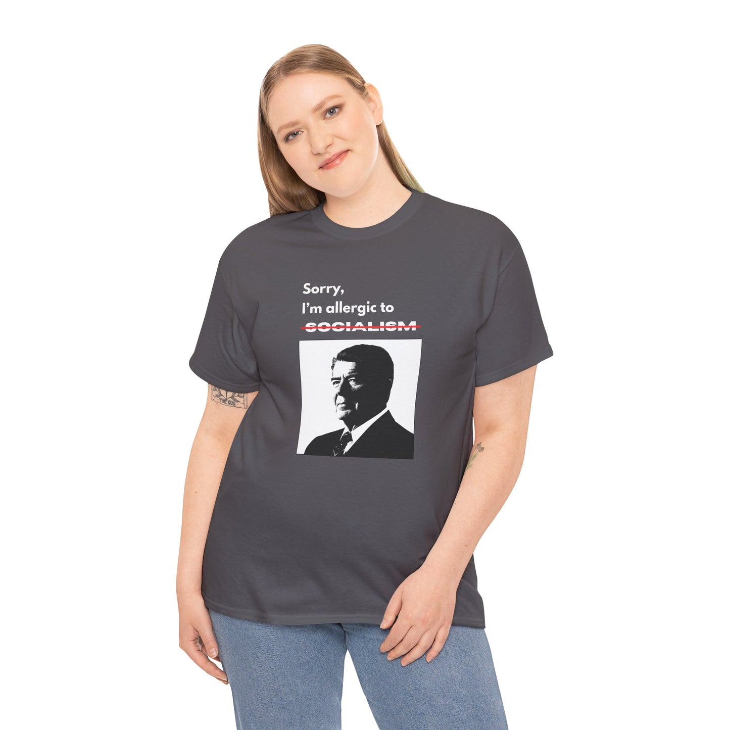 Allergic to Socialism | Graphic Tee