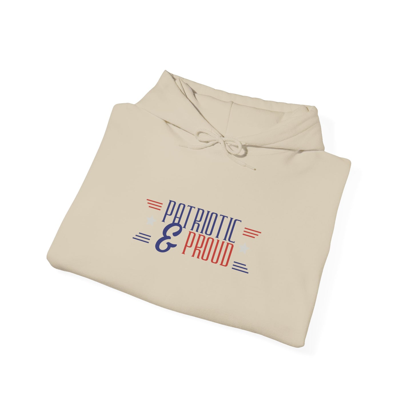 Patriotic and Proud | Graphic Hoodie