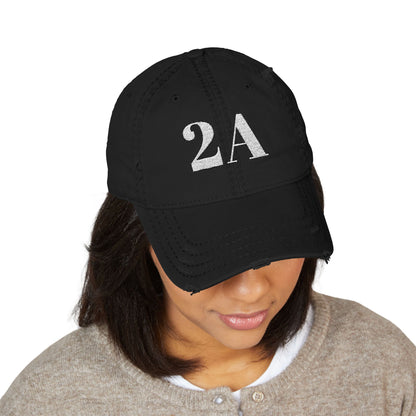 2A | Distressed Dad Hat