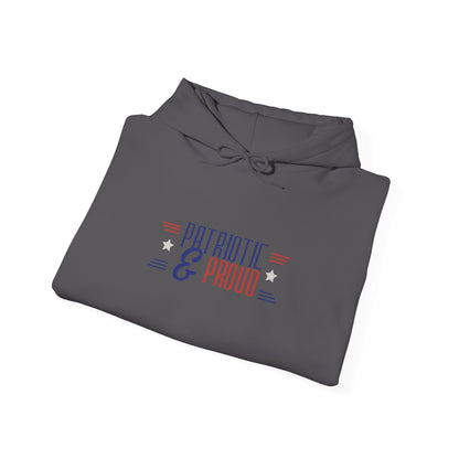 Patriotic and Proud | Graphic Hoodie