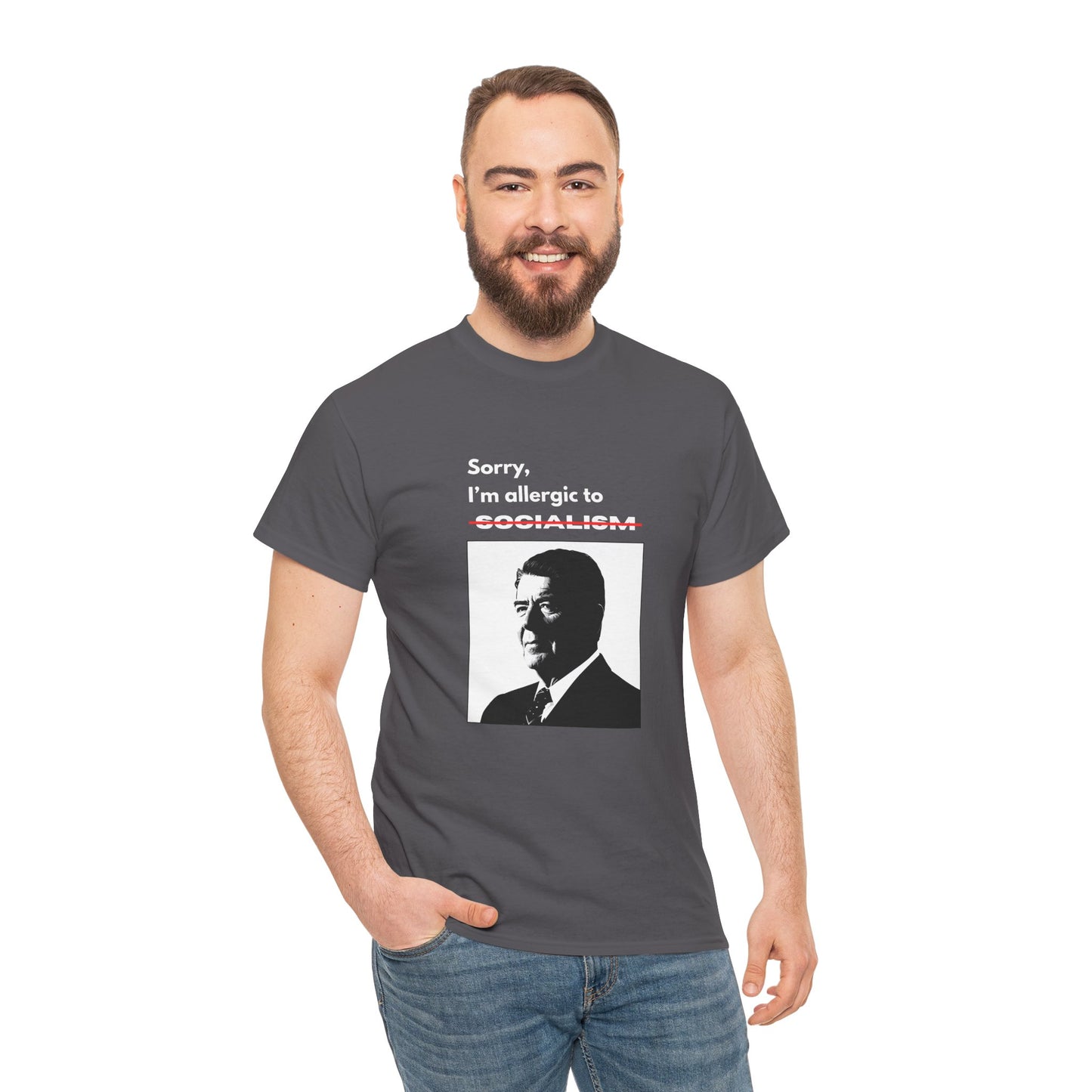 Allergic to Socialism | Graphic Tee