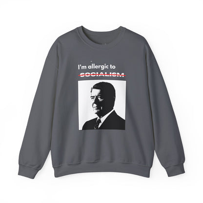 Allergic to Socialism | Graphic Sweatshirt