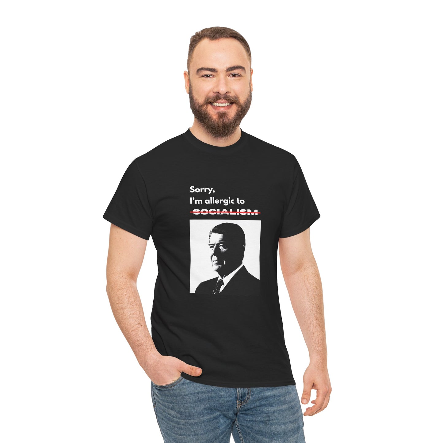 Allergic to Socialism | Graphic Tee