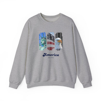 America | Graphic Sweatshirt