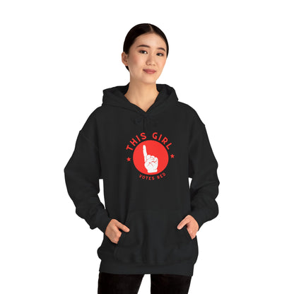 This Girl Votes Red | Graphic Hoodie