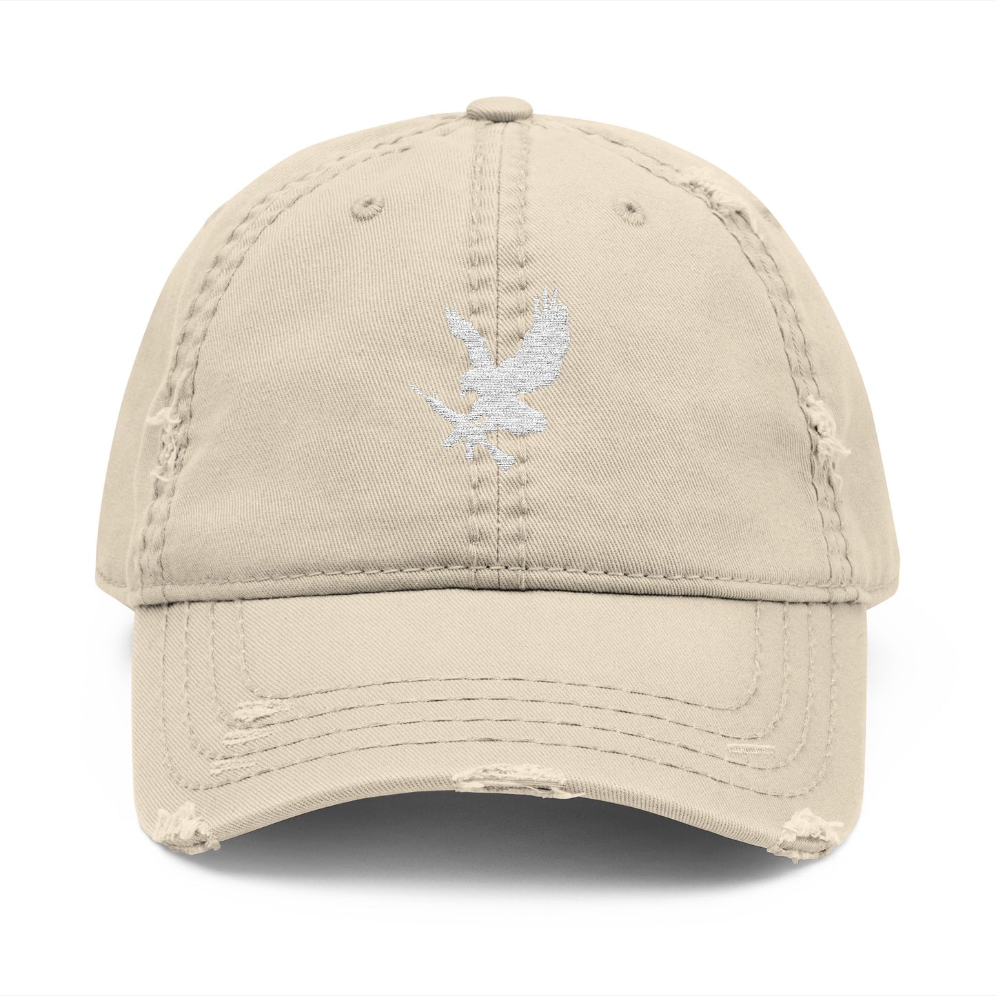 Rifle Eagle | Distressed Dad Hat