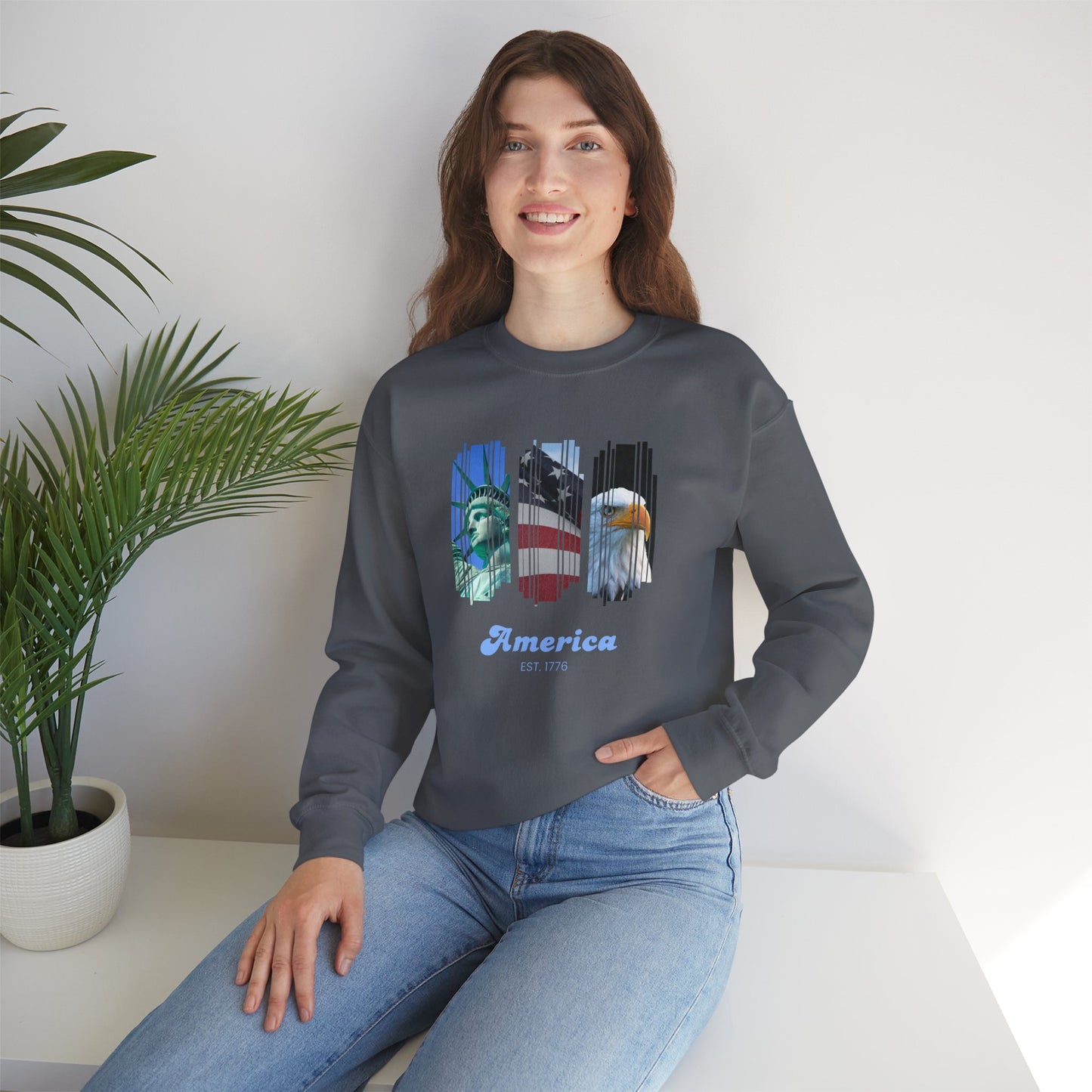 America | Graphic Sweatshirt
