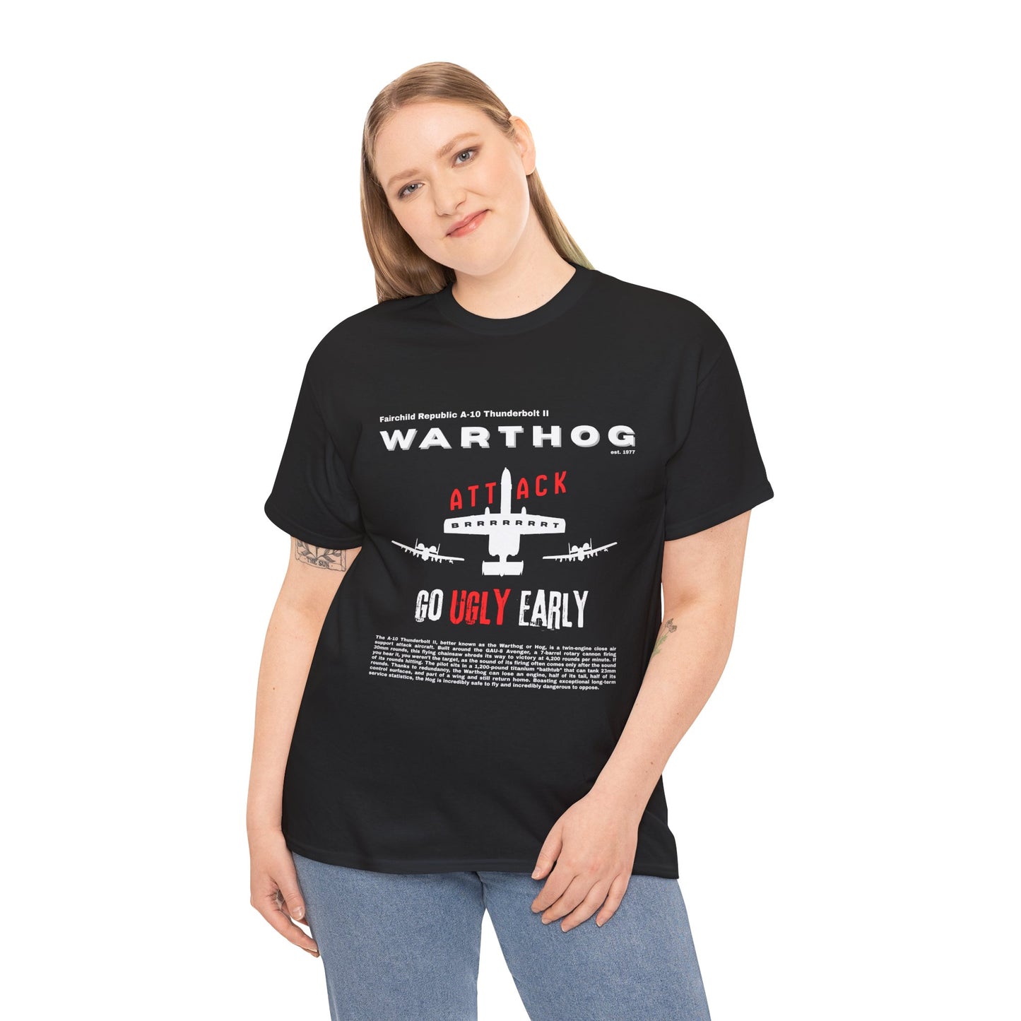 A-10 Thunderbolt "Warthog" | Graphic Tee