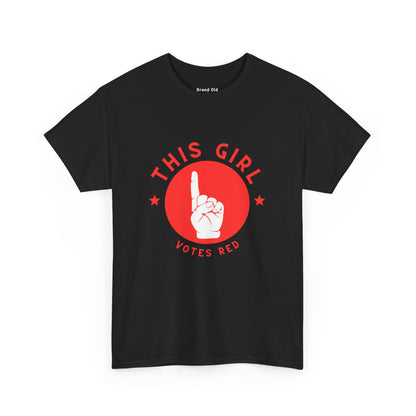 This Girl Votes Red | Graphic Tee