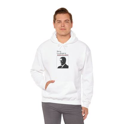Allergic to Socialism | Graphic Hoodie