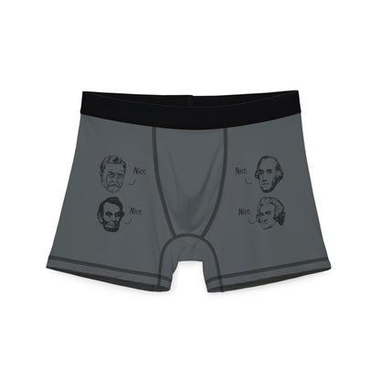 Rushmore Presidents (Monochrome) | Men's Boxers