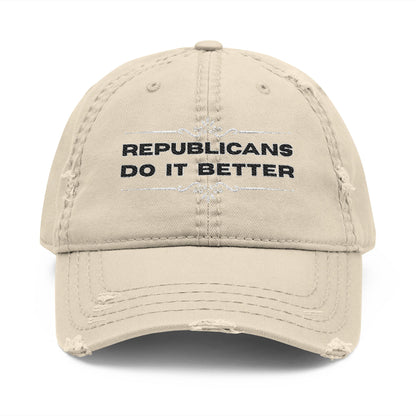 Republicans Do It Better | Distressed Dad Hat