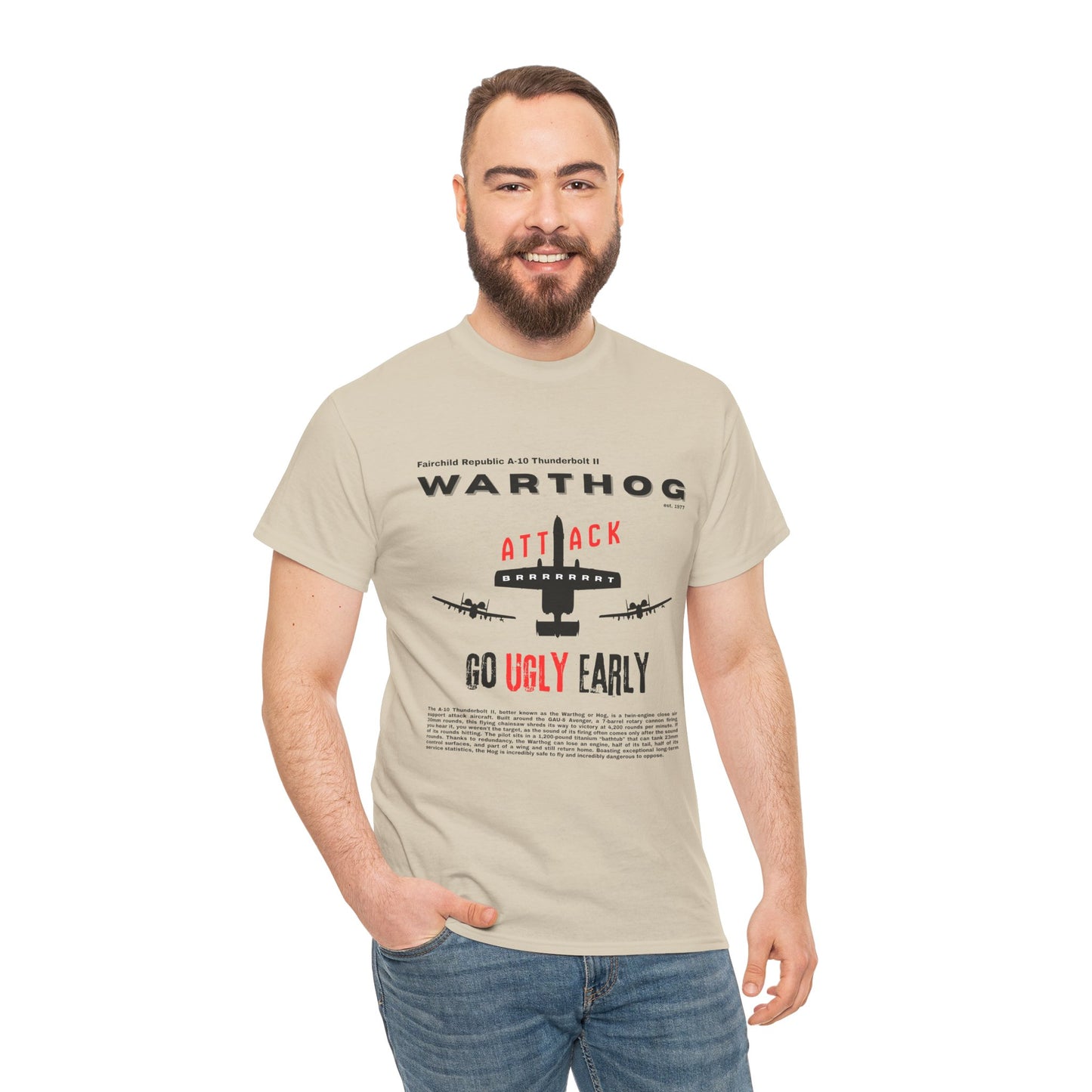 A-10 Thunderbolt "Warthog" | Graphic Tee