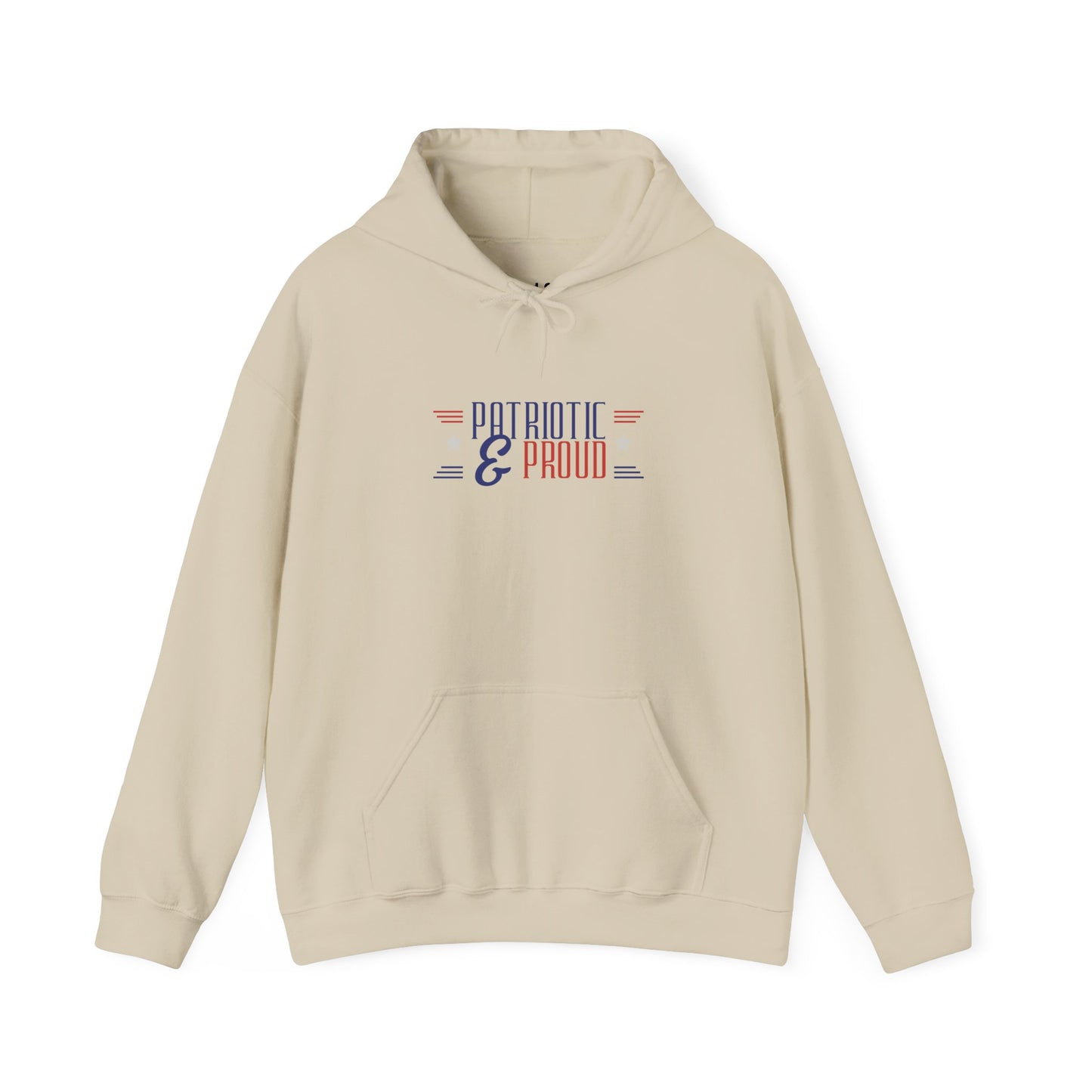 Patriotic and Proud | Graphic Hoodie