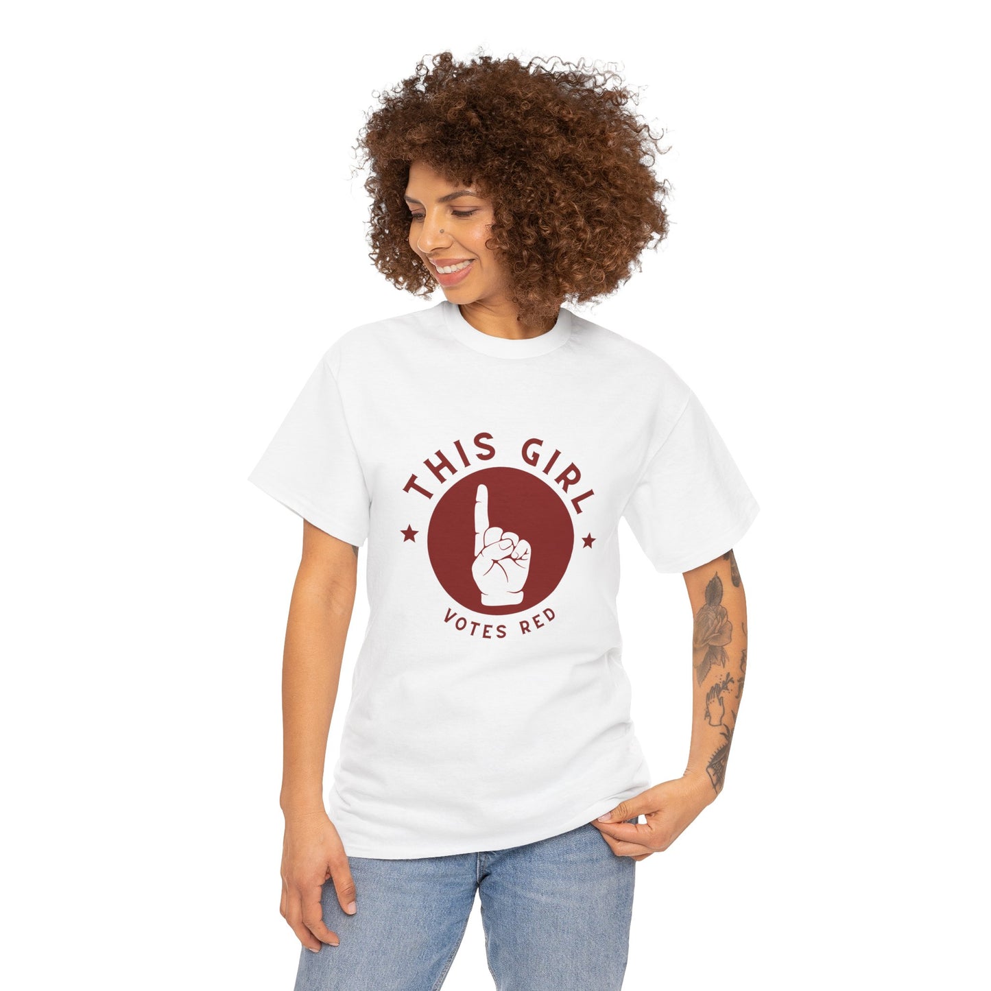 This Girl Votes Red | Graphic Tee