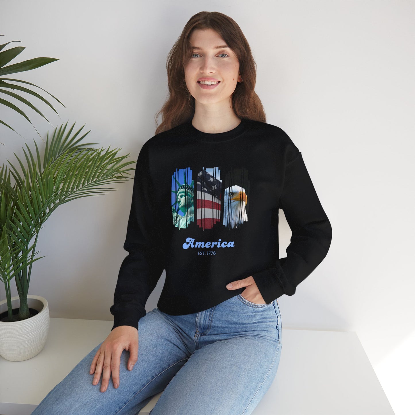 America | Graphic Sweatshirt