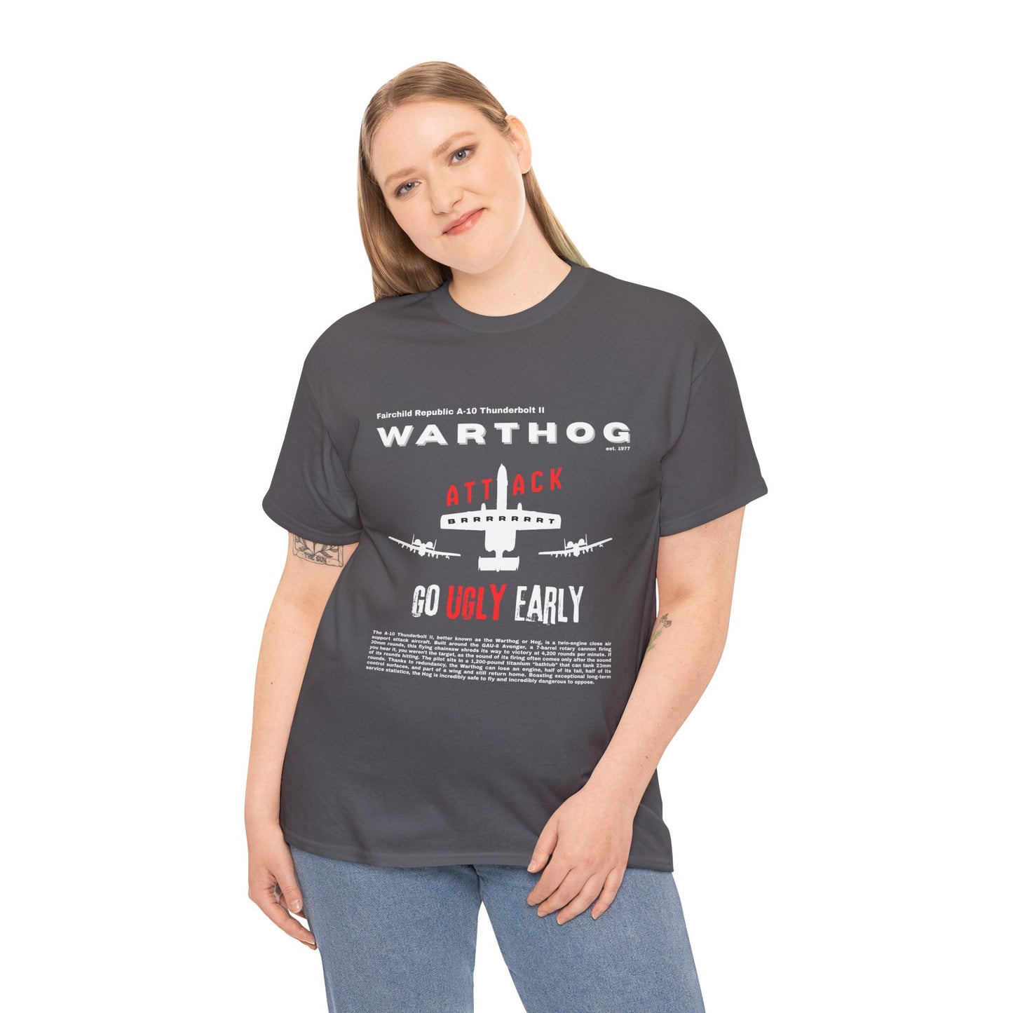 A-10 Thunderbolt "Warthog" | Graphic Tee