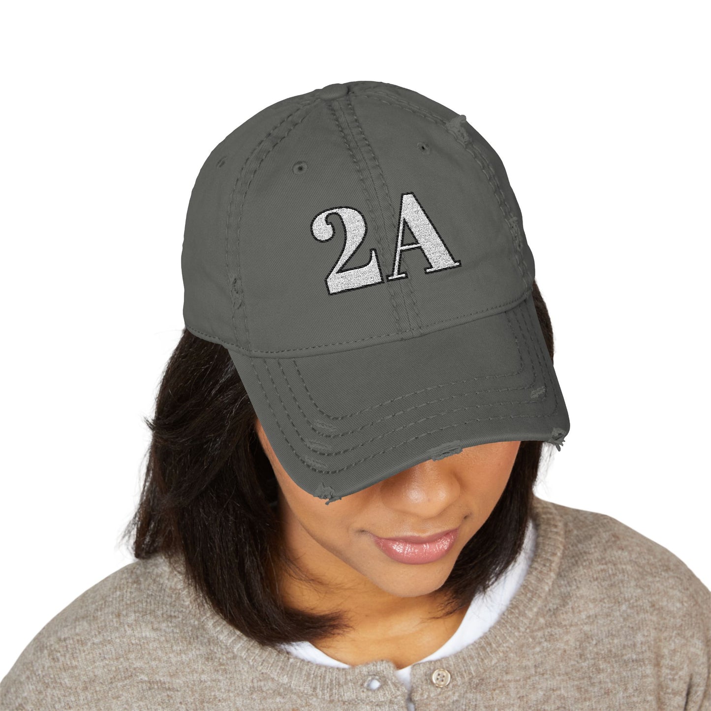2A | Distressed Dad Hat