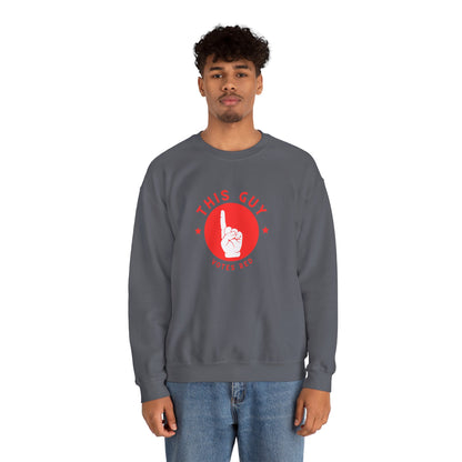 This Guy Votes Red | Graphic Sweatshirt
