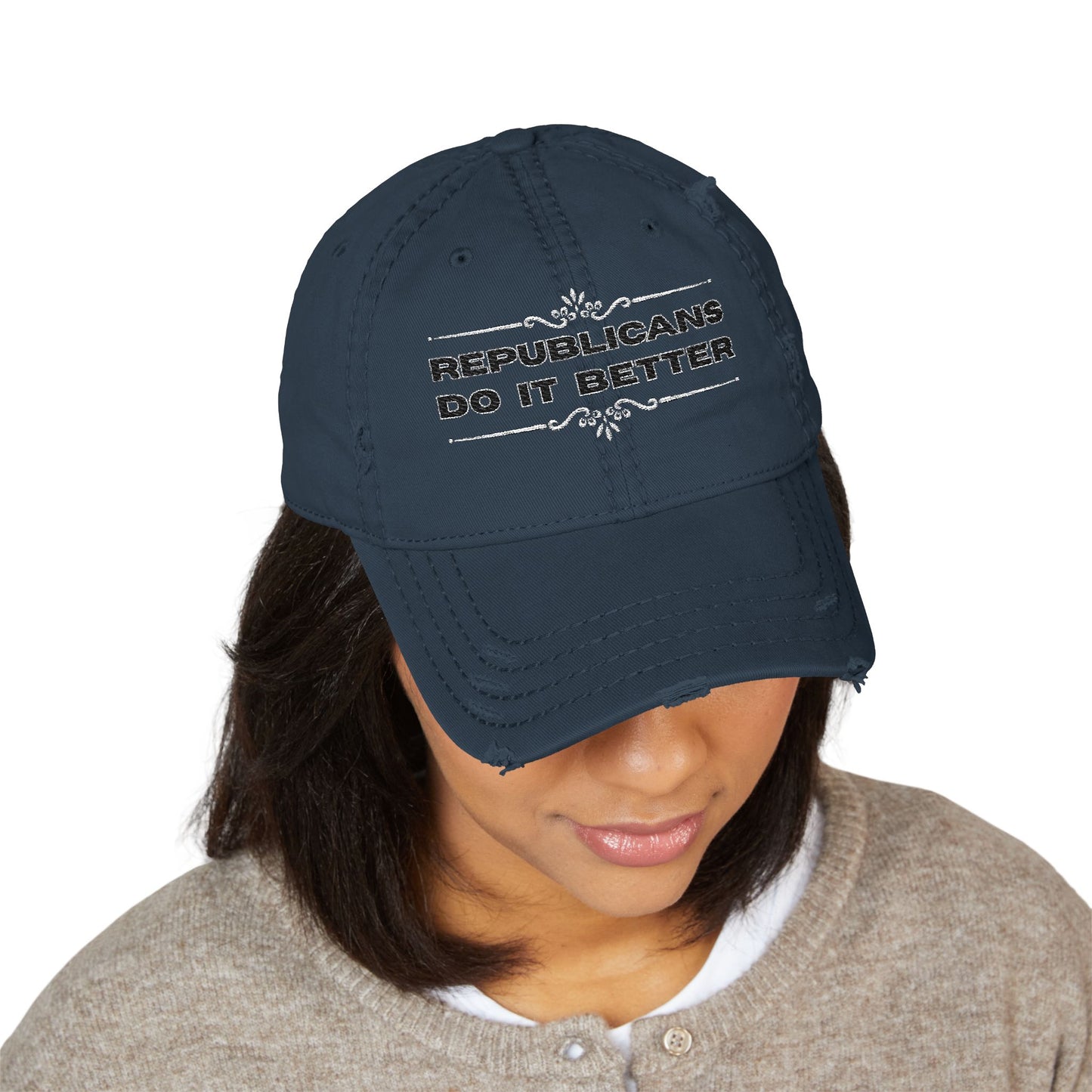 Republicans Do It Better | Distressed Dad Hat