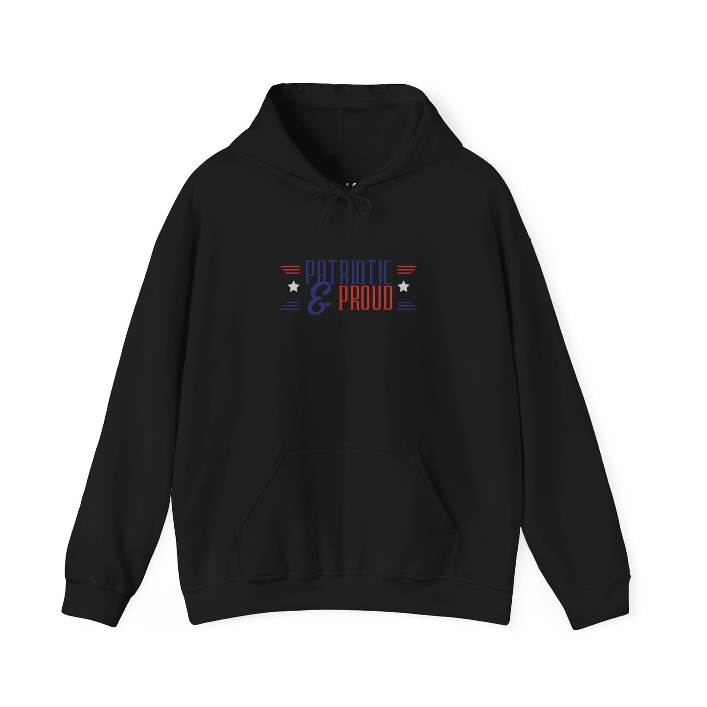 Patriotic and Proud | Graphic Hoodie