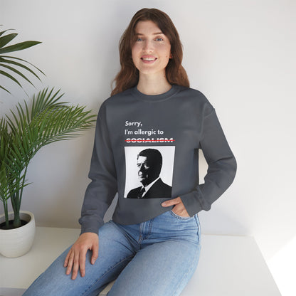 Allergic to Socialism | Graphic Sweatshirt
