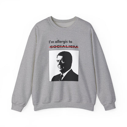 Allergic to Socialism | Graphic Sweatshirt