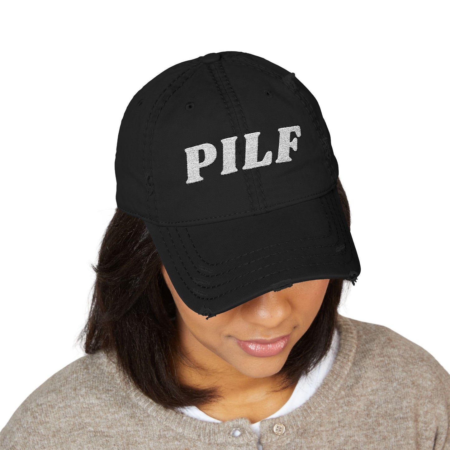 PILF | Distressed Dad Hat