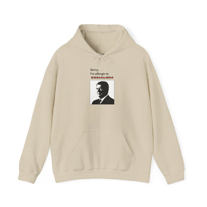 Allergic to Socialism | Graphic Hoodie
