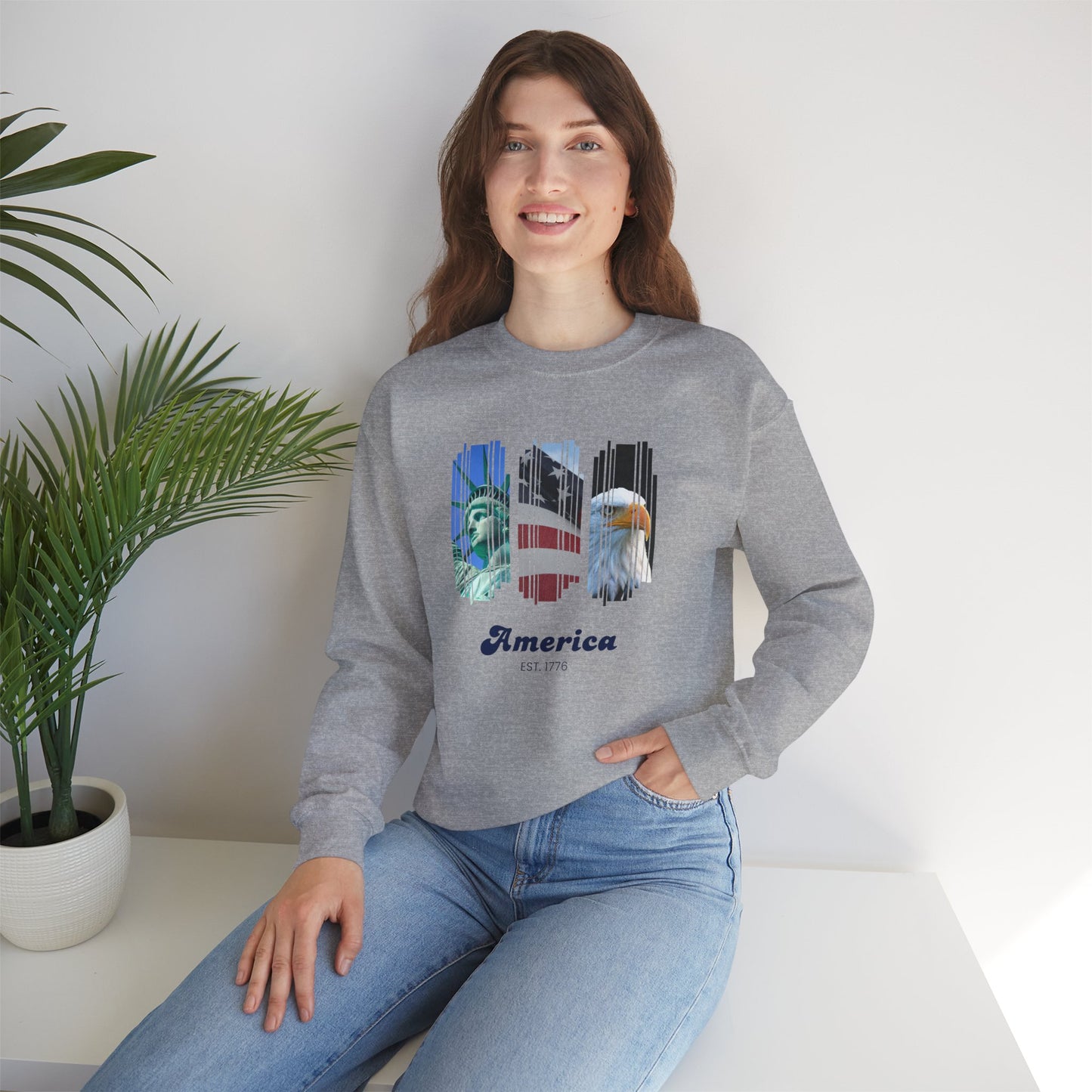 America | Graphic Sweatshirt